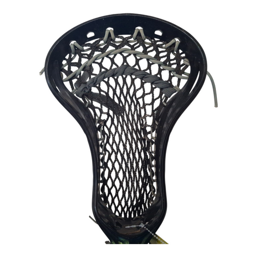 Vist Large View of Product Image Which is Used Warrior LACROSSE STICK Men Atk/Mid Complete Stick Black
