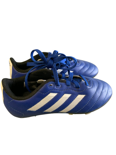 Vist Large View of Product Image Which is Used Adidas Soccer Cleats Royal Blue Youth 13.0