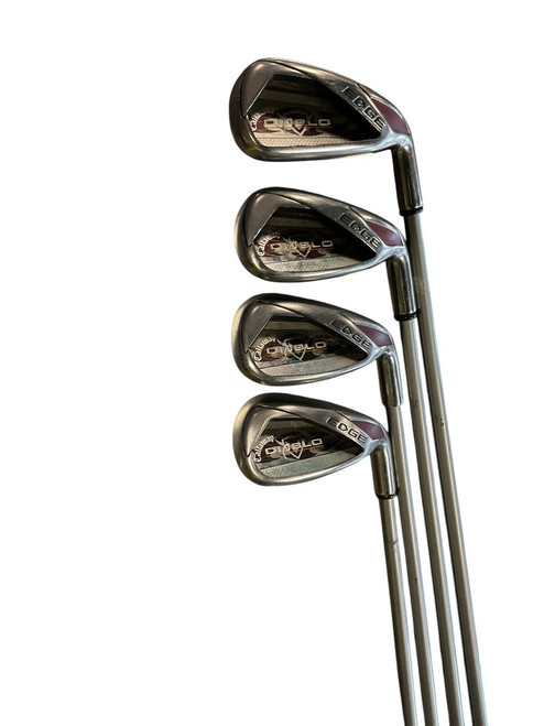 Vist Large View of Product Image Which is Used Callaway DIABLO EDGE 7-PW W FLEX Womens Starter Set RH 4 Piece