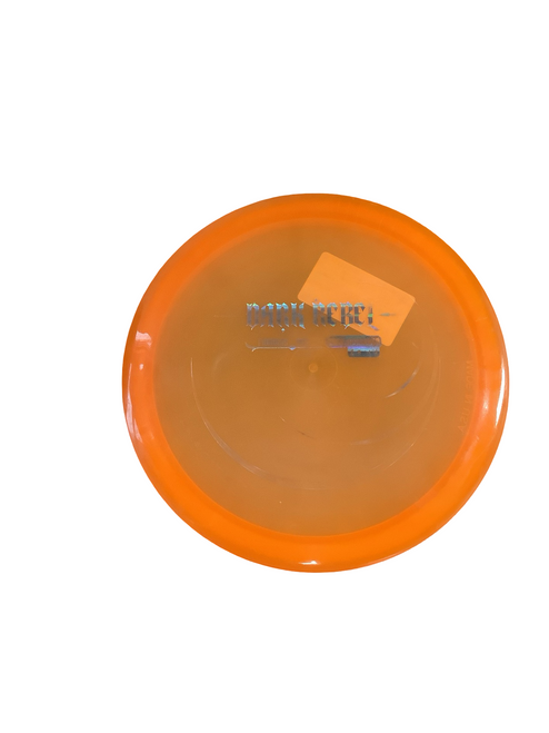 Vist Large View of Product Image Which is Used Innova DARK REBEL Disc Golf Driver Orange