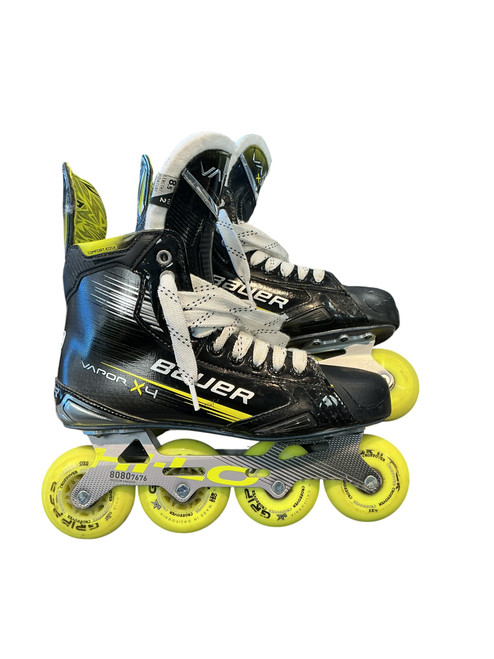 Vist Large View of Product Image Which is Used Bauer VAPOR X4 ROLLER HOCKEY SKATES Senior Hockey Skate Senior 8.5