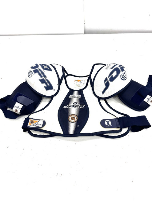 Vist Large View of Product Image Which is Used Jofa 5500 Senior Shoulder Pads LG