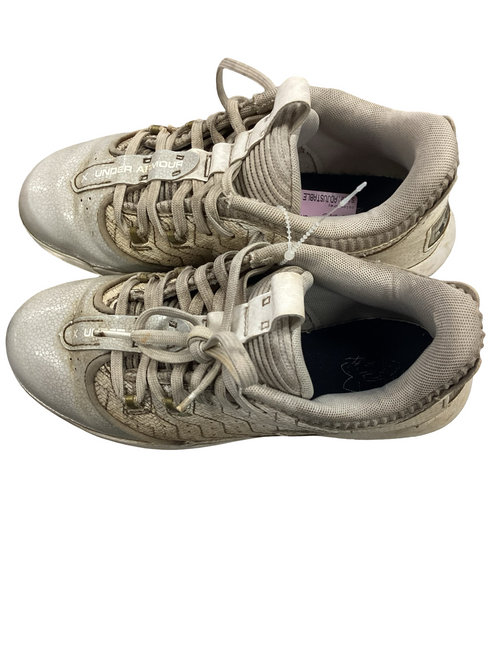 Vist Large View of Product Image Which is Used Under Armour BH SHOW BB/SB Cleats Grey Adjustable