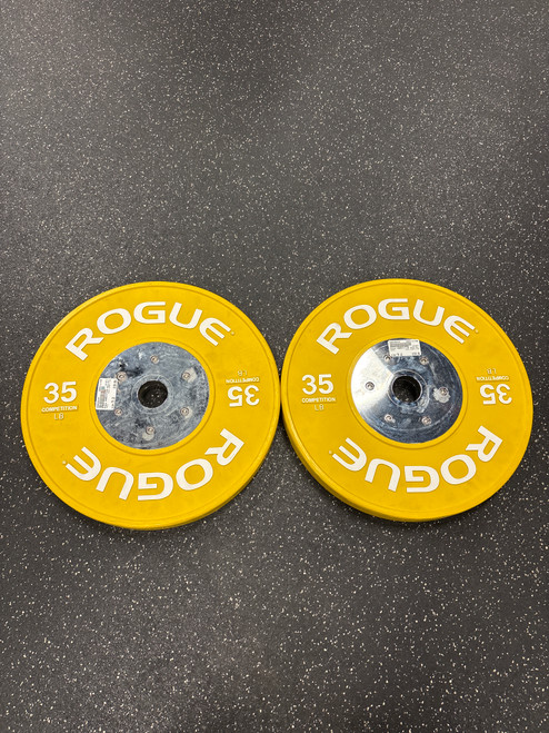 Vist Large View of Product Image Which is Used Rogue COMPETITION Olympic Plate (Each) 70 lb