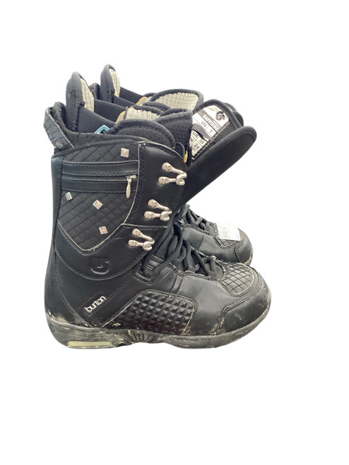 Vist Large View of Product Image Which is Used Burton SAPPHIRE W Womens Snowboard Boots Black Senior 7