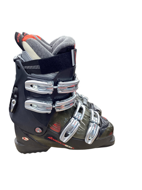 Vist Large View of Product Image Which is Used Nordica F9.2 Mens DH Ski Boot Black 250 MP - M07 - W08