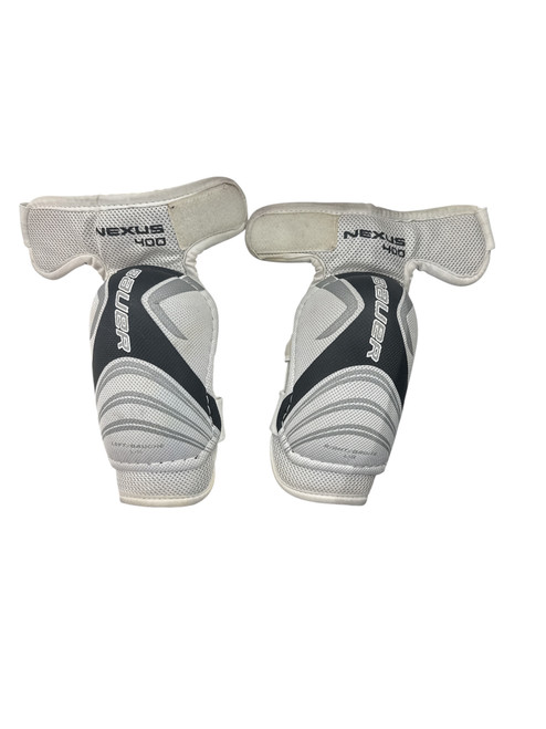 Vist Large View of Product Image Which is Used Bauer NEXUS 4000 Junior Elbow Pads LG