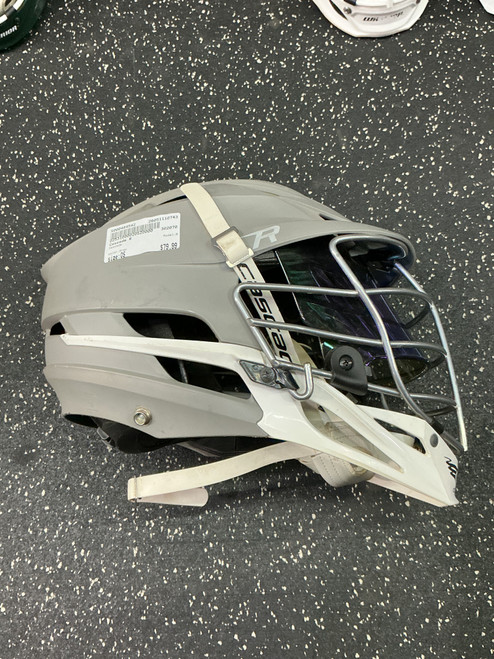 Vist Large View of Product Image Which is Used Cascade R Lacrosse Helmet Grey One Size