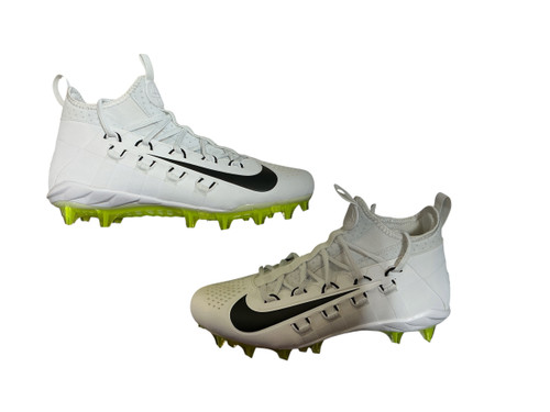Vist Large View of Product Image Which is Used Nike Adult FB Cleats White Senior 10.5