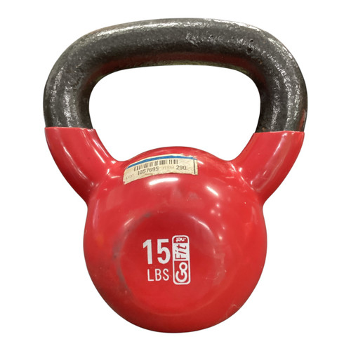 Vist Large View of Product Image Which is GoFit Kettlebell  Red 15 lb
