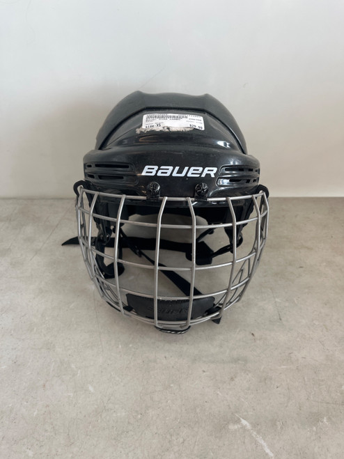 Vist Large View of Product Image Which is Used Bauer 2100 Helmet Cage Combo Black XS