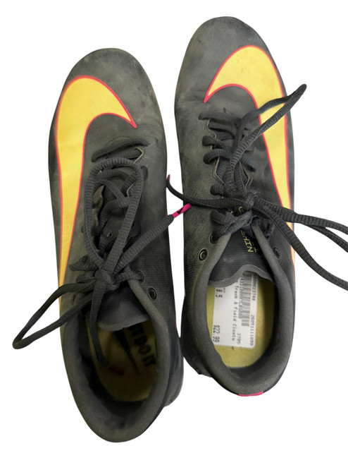 Vist Large View of Product Image Which is Used Nike Track & Field Cleats Adult Black Senior 8.5