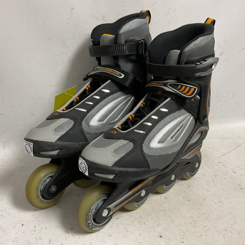 Vist Large View of Product Image Which is Used Rollerblade SG5 Senior Rec Fitness Skates Grey Senior 10