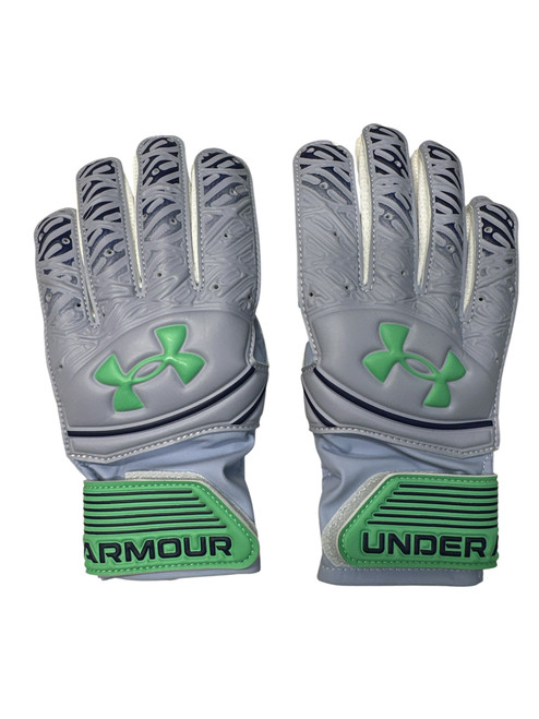 Vist Large View of Product Image Which is Used Under Armour MAGNETIC PRO Soccer Goalie Gloves Purple 10