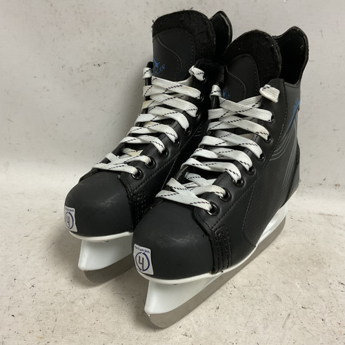 Vist Large View of Product Image Which is Used AMERICAN A 2.0 Junior Hockey Skate White/Black/Royal Junior 04