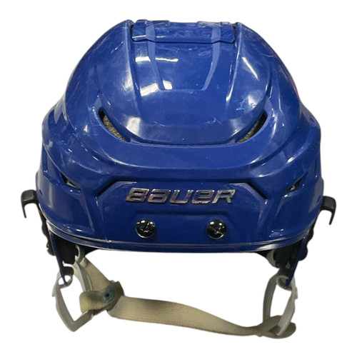 Vist Large View of Product Image Which is Used Bauer HYPERLITE Hockey Helmet Only Royal Blue M/L