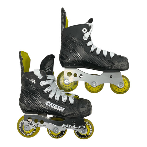Vist Large View of Product Image Which is Used Bauer RS Child Aggressive Skates Black Youth 11.0