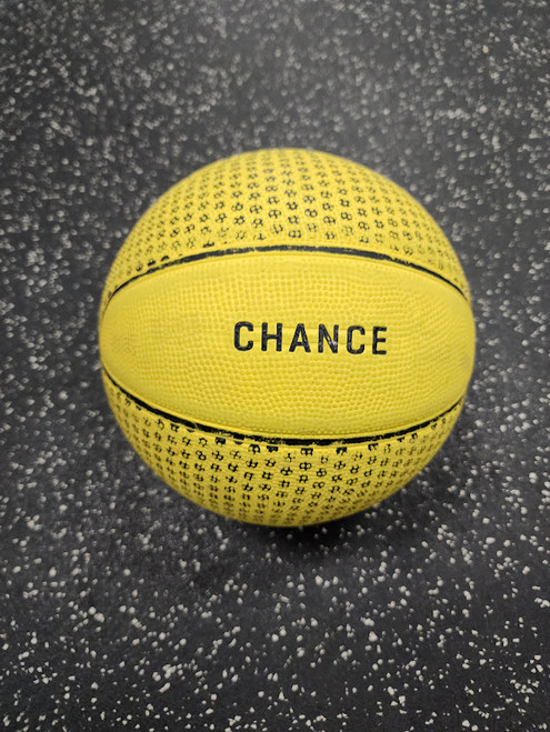 Vist Large View of Product Image Which is Used Chance Basketball 28.5" Outdoor Yellow