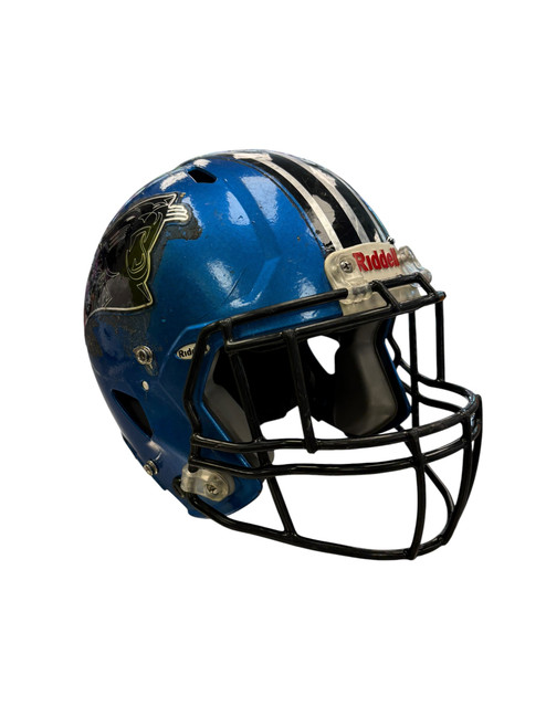 Vist Large View of Product Image Which is Used Riddell RIDDELL HELMET SPEED 2021 FB Helmet Royal Blue LG