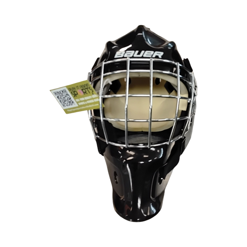 Vist Large View of Product Image Which is Used Bauer NME3 Senior Goalie Helmet/Mask Black
