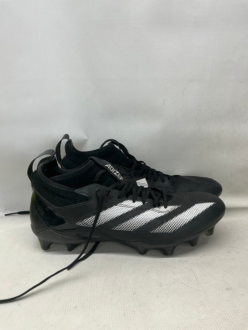 Vist Large View of Product Image Which is Used Adidas ADIZERO Adult FB Cleats Black Senior 13