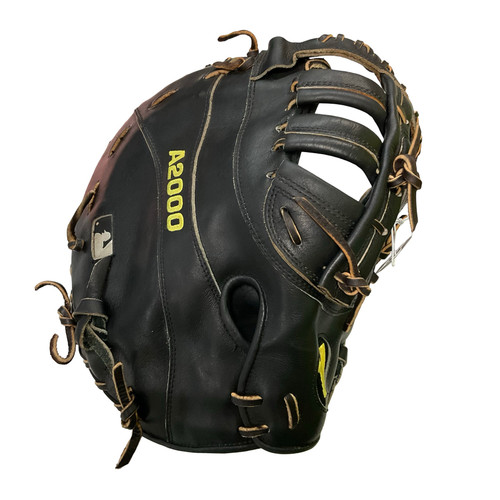 Vist Large View of Product Image Which is Used Wilson A2000 2800PS BB/SB First Base RH Throw Black 12"