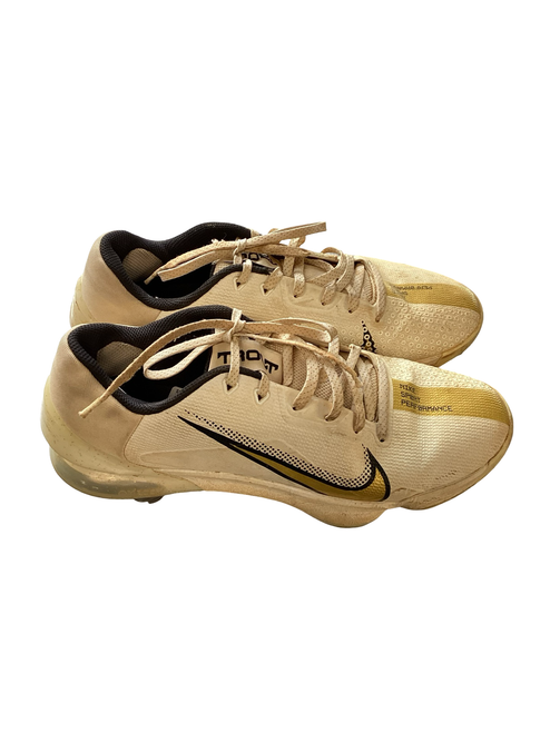 Vist Large View of Product Image Which is Used Nike TROUT BB/SB Cleats White Senior 9.5