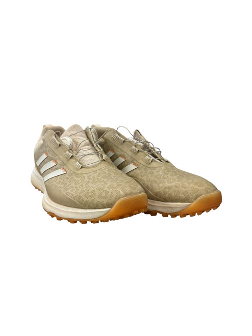 Vist Large View of Product Image Which is Used Adidas Womens Golf Shoes Brown Senior 9.5