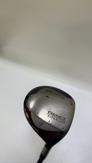 Vist Large View of Product Image Which is Used Nickent GENEX TI Mens Fairway Wood RH 7 Wood
