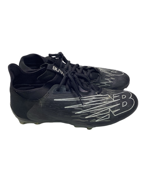 Vist Large View of Product Image Which is Used New Balance LAX Cleats Mens Black Senior 10