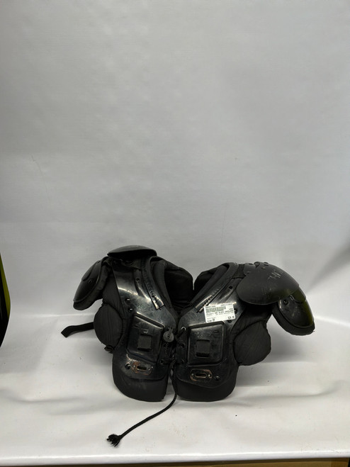 Vist Large View of Product Image Which is Used Champro SRP BLACK SHOULDER PADS FB Shoulder Pads Black SM