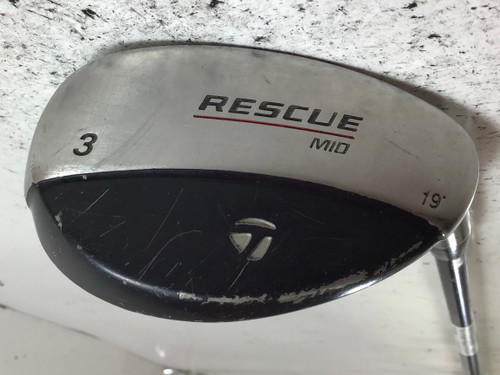 Vist Large View of Product Image Which is Used Taylormade RESCUE MID Mens Hybrid Club RH 3 Hybrid