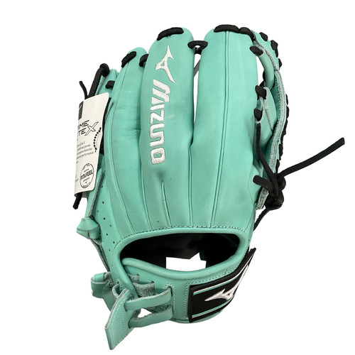 Vist Large View of Product Image Which is Used Mizuno GPEXF-50 PRIME ELITE X RH Throw Fastpitch Gloves Green 11 3/4" *NEW WITH TAGS*