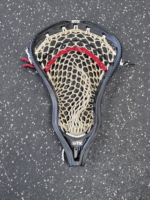 Vist Large View of Product Image Which is Used STX X20 Mens Lacrosse Head Black
