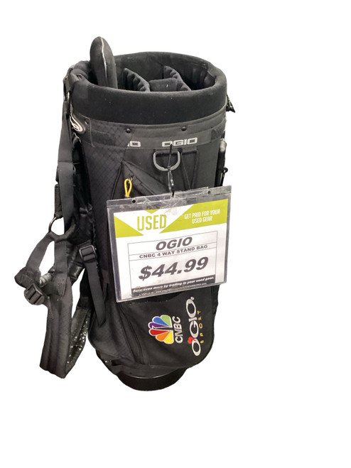 Vist Large View of Product Image Which is Used Ogio 4 WAY STAND BAG Mens Stand Bag Black