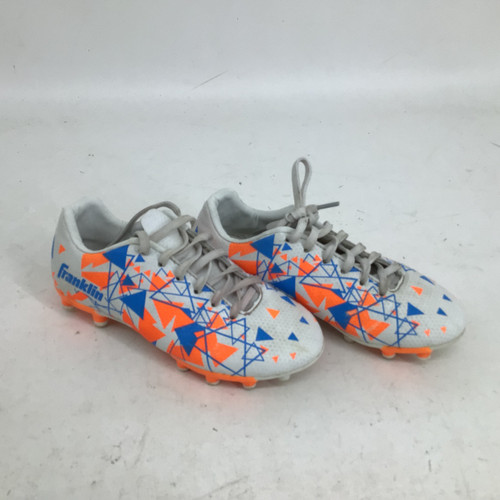 Vist Large View of Product Image Which is Used Franklin JUNIOR 1.0 SOCCER CLEAT Soccer Cleats Orange Junior 01