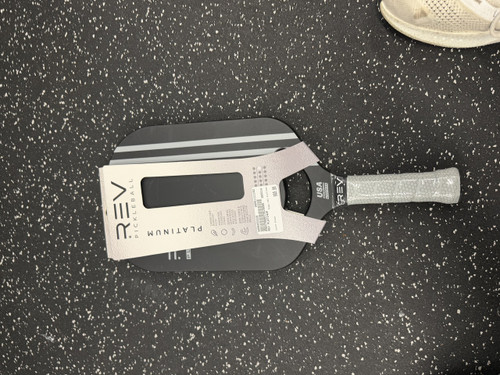 Vist Large View of Product Image Which is Used REV PLATINUM Pickleball Racquet Black