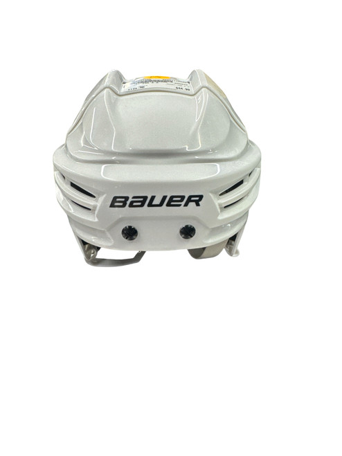 Vist Large View of Product Image Which is Used Bauer IMS 5.0 Hockey Helmet Only White MD