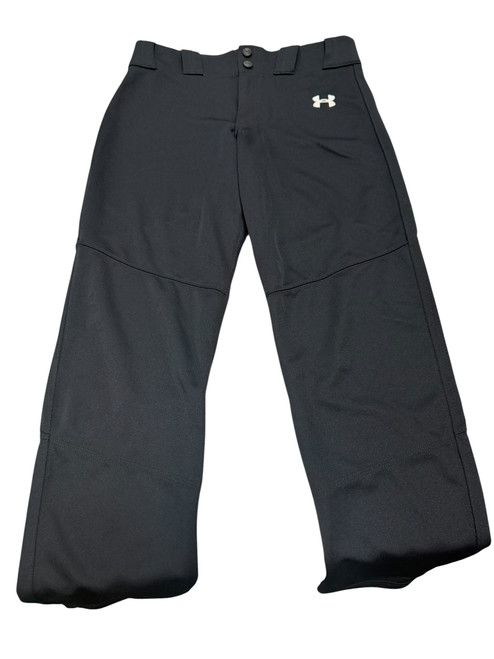 Vist Large View of Product Image Which is Used Under Armour BLACK OPEN BB/SB Pant Boys Black XL