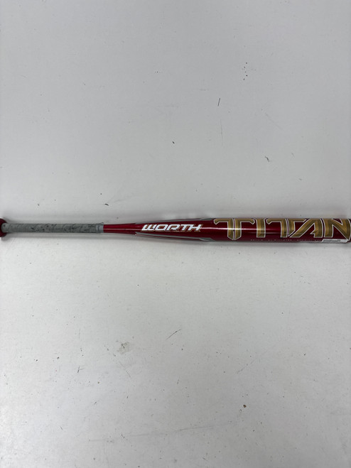 Vist Large View of Product Image Which is Used Worth TITAN BB/SB Slowpitch Bat 34"