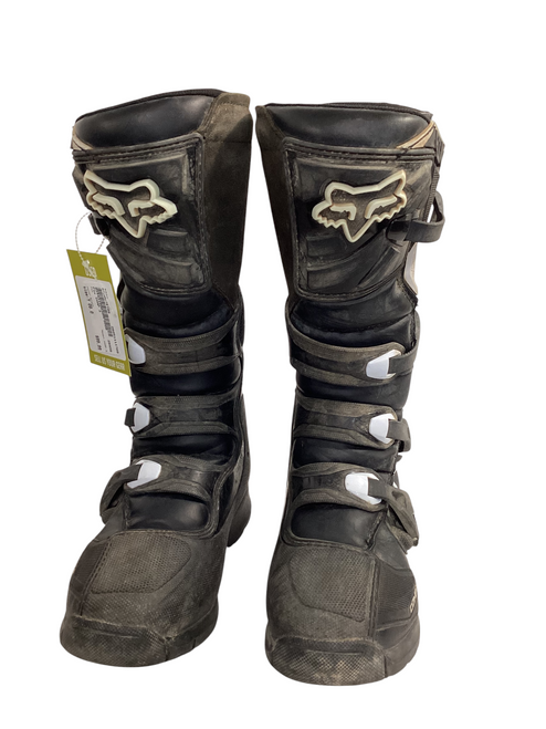 Vist Large View of Product Image Which is Used Fox COMP 3 Junior Boots Black Youth 08.0