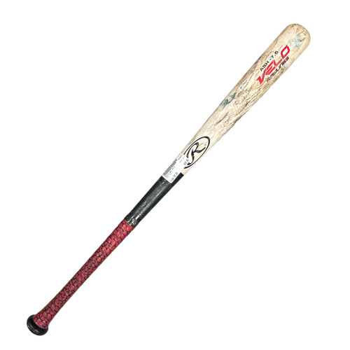 Vist Large View of Product Image Which is Used Rawlings VELO Baseball Wood Bat 30"