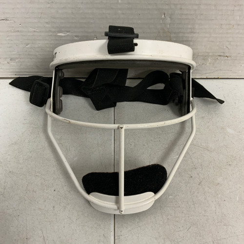 Vist Large View of Product Image Which is Used RIP-IT ADULT BB/SB Fielders Mask White One Size