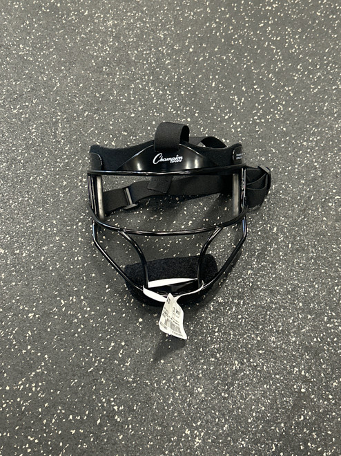 Vist Large View of Product Image Which is Used Champion Sports FIELDERS MASK BB/SB Fielders Mask Black L/XL