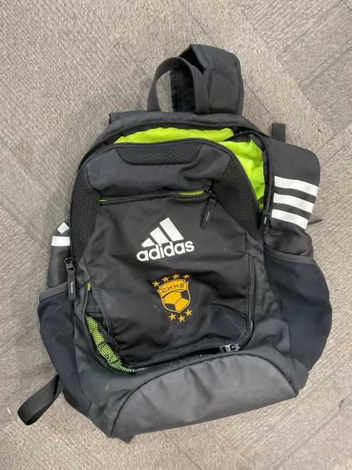 Vist Large View of Product Image Which is Used Adidas Soccer Player Sackpack Navy Blue