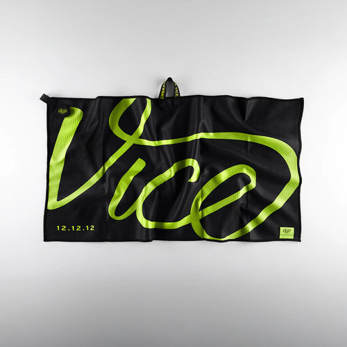 Vist Large View of Product Image Which is New GOLF TOWEL VICE DRIP LIME