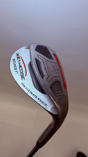 Vist Large View of Product Image Which is Used XE1 Wedge BOUNCE 7 Golf Wedge Mens RH 64 Degree