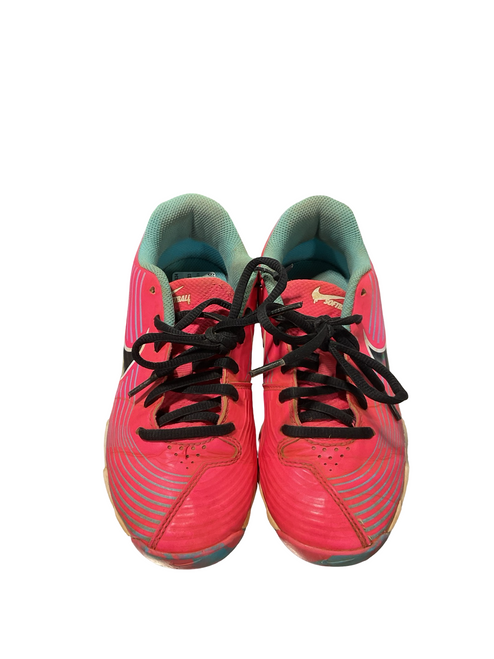 Vist Large View of Product Image Which is Used Nike FAST FLEX BB/SB Cleats Pink Junior 03