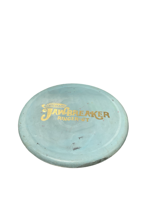Vist Large View of Product Image Which is Used Discraft JAWBREAKER Disc Golf Putter Carolina Blue