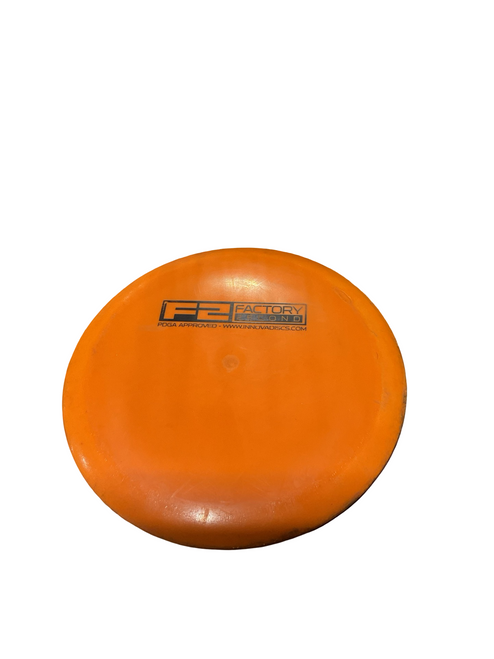 Vist Large View of Product Image Which is Used Innova F2 FACTORY Disc Golf Driver Orange